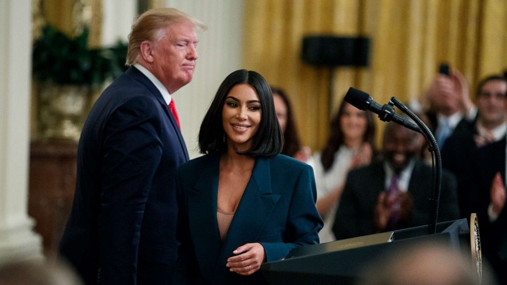 Kim Kardashian shares behind the scenes look of White House visit ...