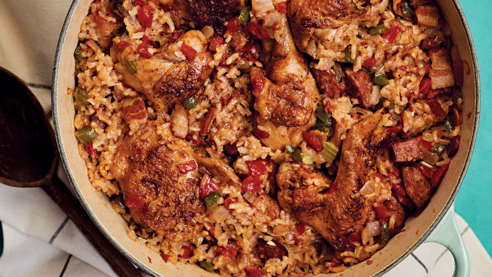 PHOTO: A pot of Kardea Brown's Chicken Perloo.