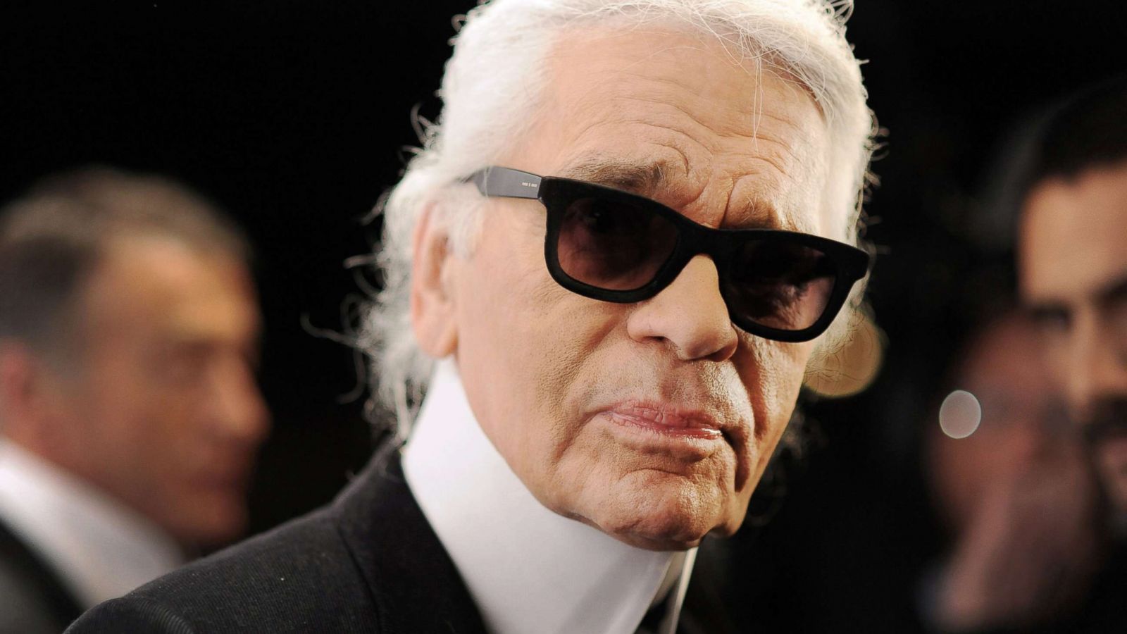 PHOTO: Karl Lagerfeld attends the opening of an exhibition titled "The Little Black Jacket" in Berlin, Nov. 20, 2012.