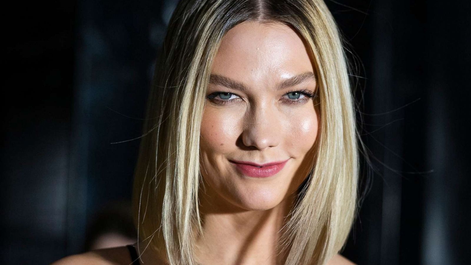 PHOTO: Karlie Kloss poses backstage before the Off-White Womenswear Fall/Winter 2020/2021 show in Paris, Feb. 27, 2020.