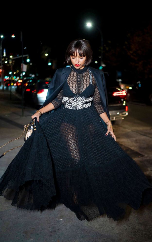 PHOTO: Kat Graham attends the 2018 Guggenheim International Gala pre-party in the Upper East Side, Nov. 14, 2018, in New York.