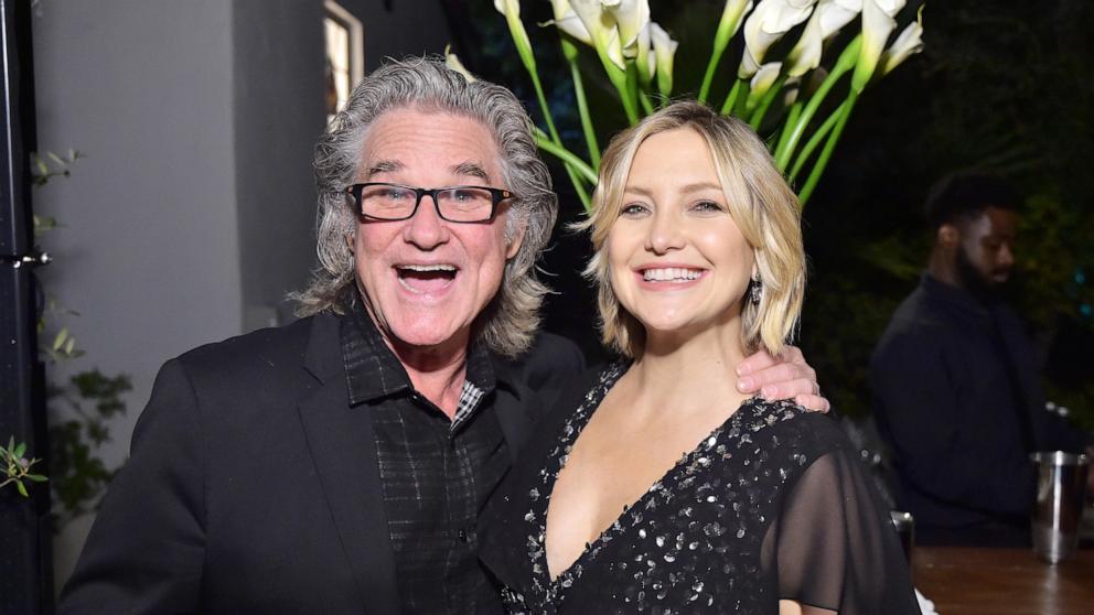 PHOTO: Kurt Russel and Kate Hudson attend Michael Kors Dinner to celebrate Kate Hudson and The World Food Programme, Nov. 7, 2018, in Beverly Hills.