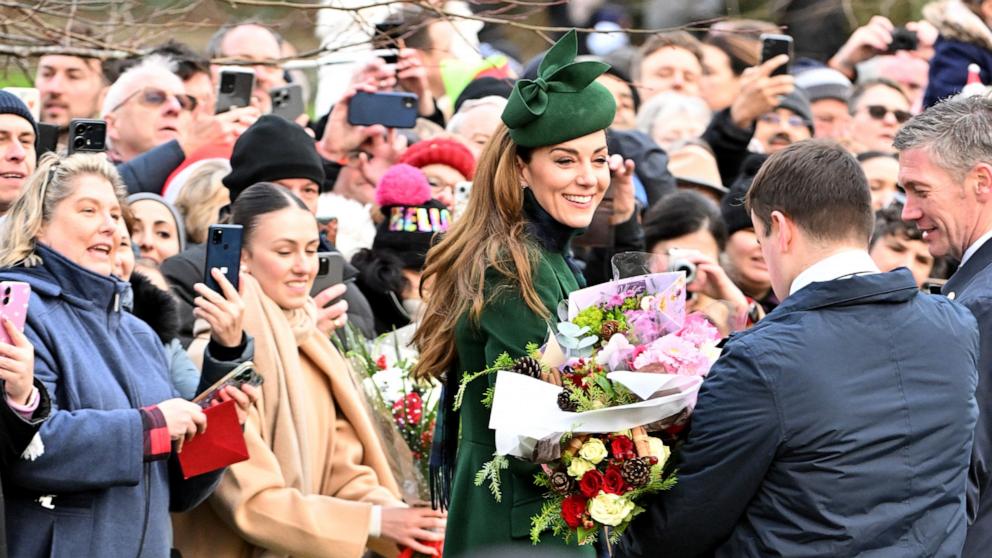 PHOTO: Princess Catherine, Princess of Wales attends the 2024 Christmas Morning Service at St Mary Magdalene Church on Dec. 25, 2024, in Sandringham, Norfolk.