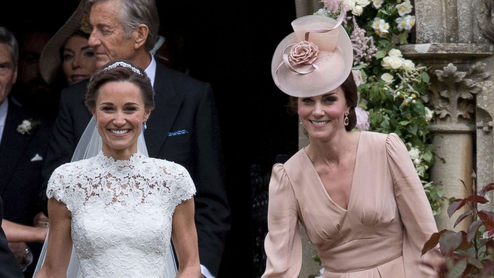 PHOTO: Catherine, Duchess of Cambridge attends the wedding of her sister, Pippa Middleton and James Matthews at St Mark's Church on May 20, 2017, in Englefield Green, England.