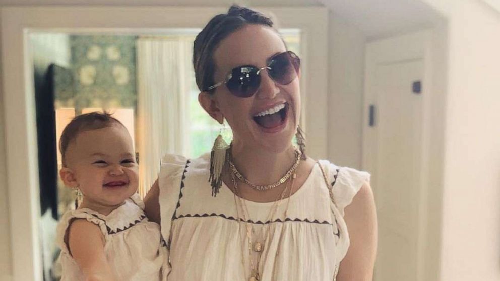 Kate Hudson posted this image of her and her daughter to Instagram Aug. 8, 2019.