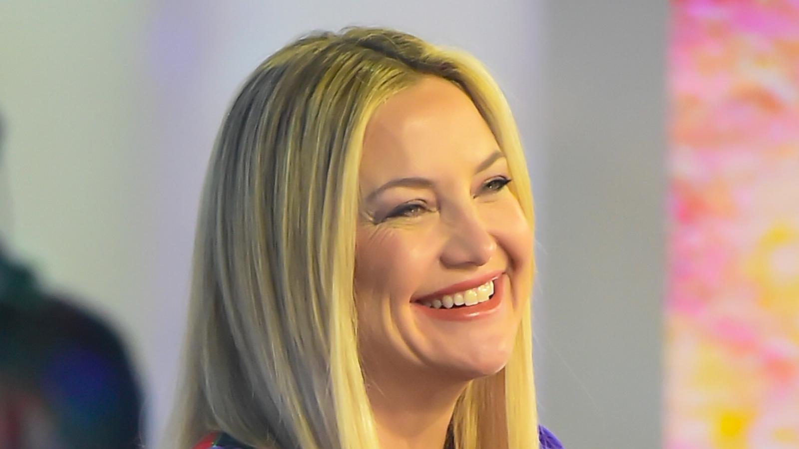 PHOTO: Kate Hudson is seen on the set of "Today" on Jan. 4, 2024, in New York.