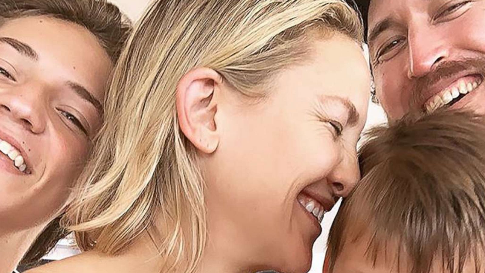 PHOTO: Kate Hudson and her family are pictured in a photo posted to her Instagram account on June 18, 2019, with the text, "My loves of my life."