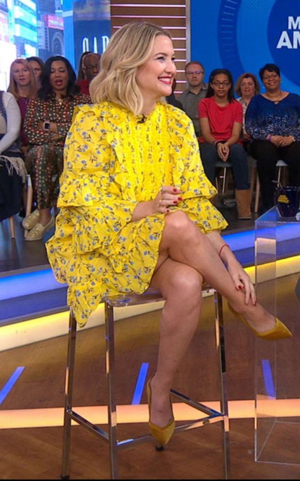 PHOTO: Kate Hudson appears on "Good Morning America," April 4, 2019.