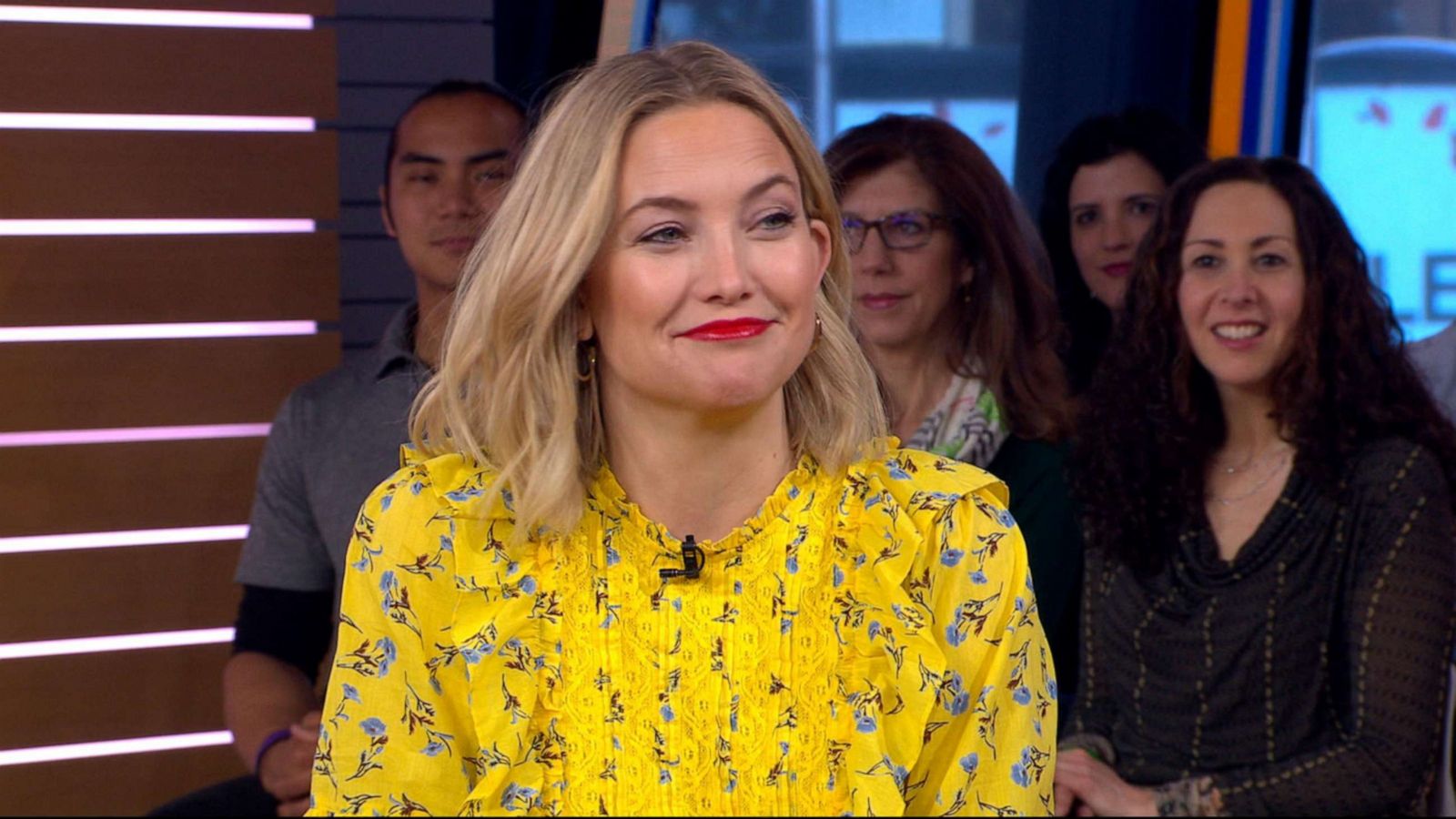 PHOTO: Kate Hudson appears on "Good Morning America," April 4, 2019.