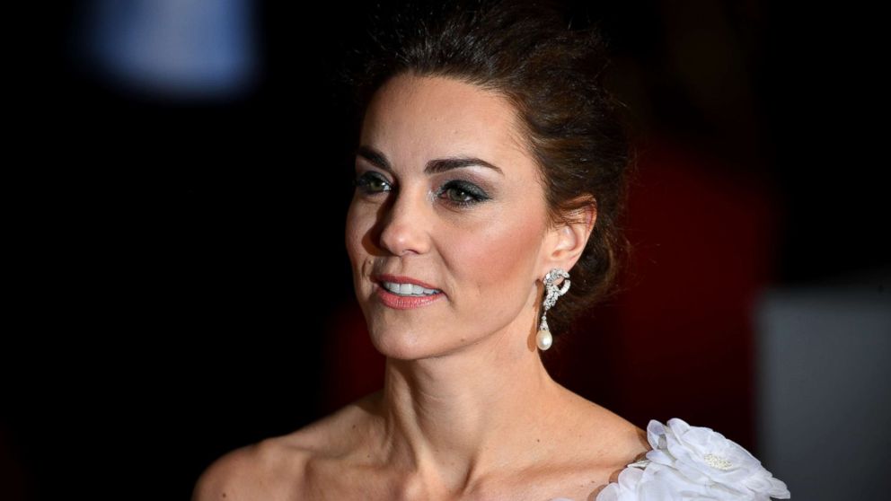 VIDEO: Prince William and Kate stepped out for the British film world's big night.