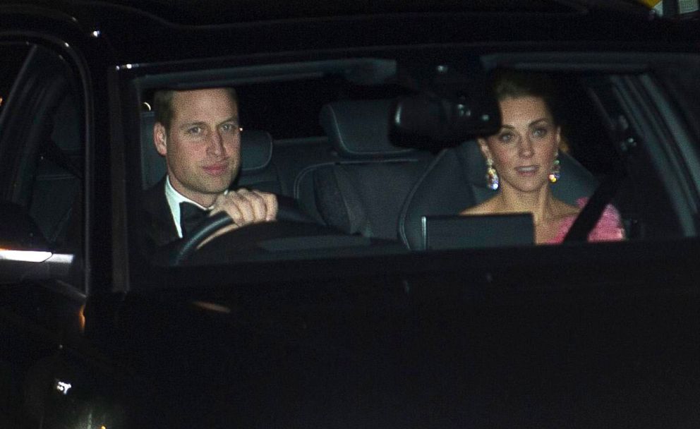 PHOTO: Prince William and Catherine, Duchess of Cambridge, arrive for 70th birthday party for Prince Charles at Buckingham Palace, London, Nov. 14, 2018.