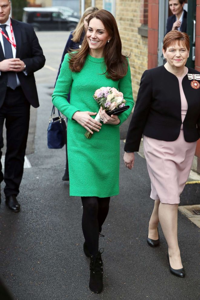 PHOTO: Catherine, Duchess of Cambridge visits schools in support of Children's Mental Health at Lavender Primary School on Feb. 05, 2019, in London.
