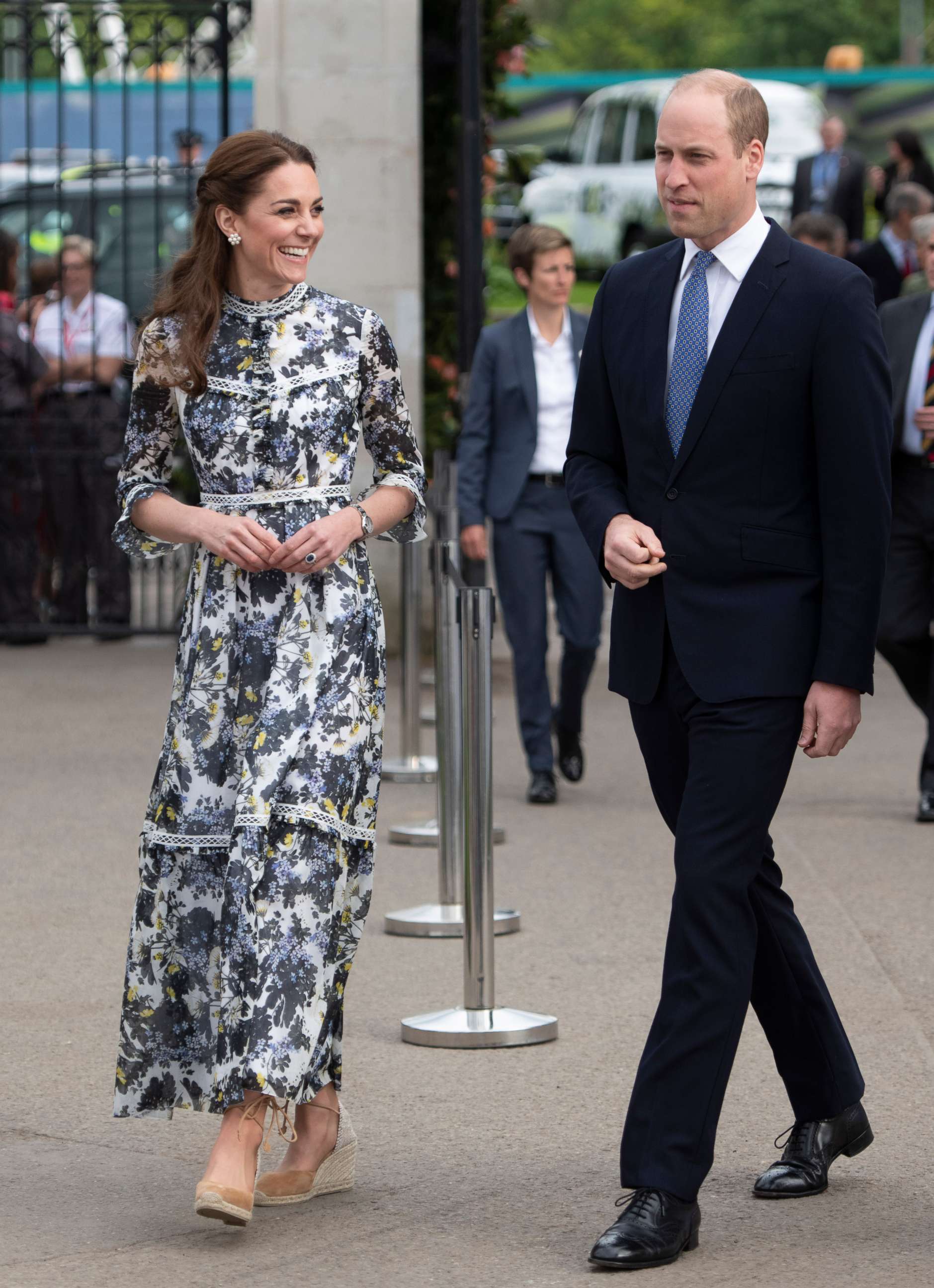 PHOTO: Catherine, Duchess of Cambridge and Prince William at the RHS Chelsea Flower Show 2019 press day at Chelsea Flower Show, May 20, 2019, in London.