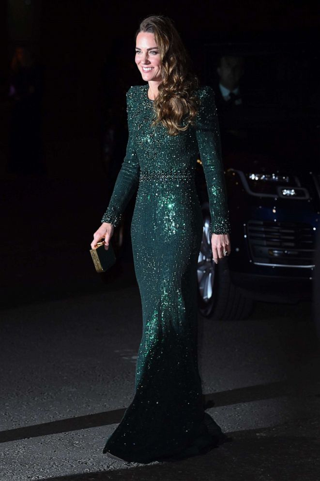 PHOTO: Catherine, Duchess of Cambridge arrives the Royal Variety Performance at Royal Albert Hall on Nov. 18, 2021, in London, Nov. 18, 2021.