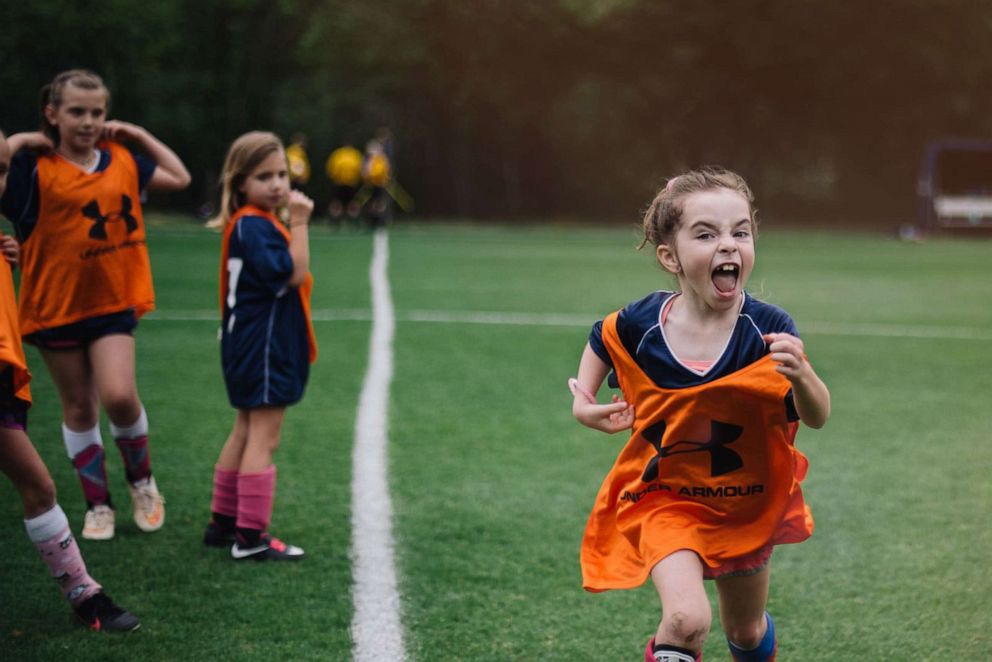 PHOTO: Excerpted from "Play Like a Girl: Life Lessons from the Soccer Field" by Kate T. Parker from Workman Publishing. Copyright 2020.