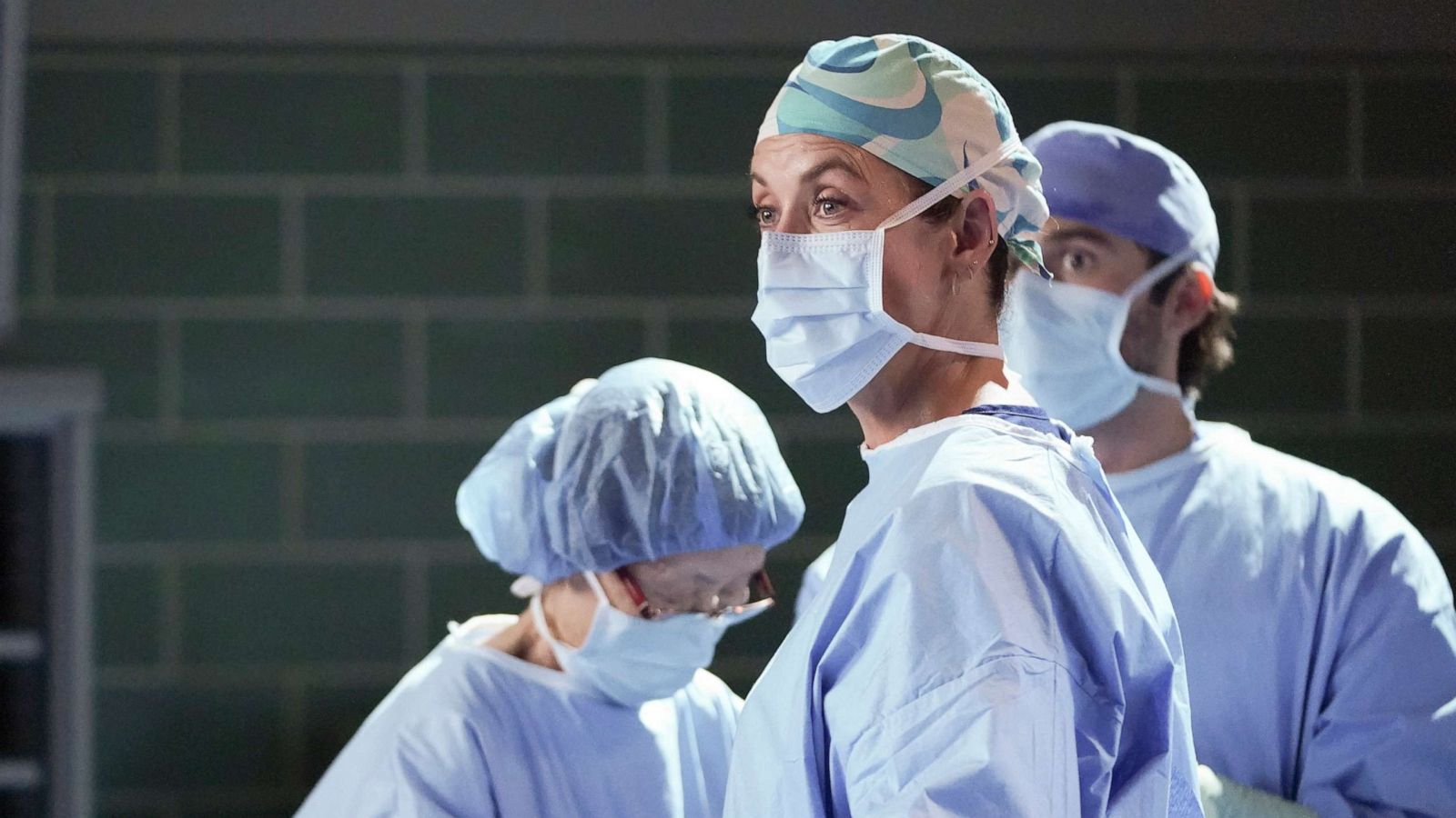 PHOTO: Kate Walsh as Dr. Addison Montgomery in a scene from "Grey's Anatomy on Oct. 14, 2021.