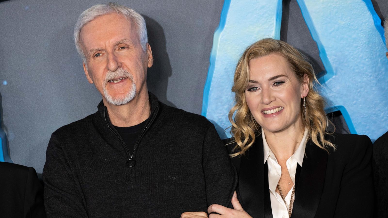 Kate Winslet addresses rumored feud with director James Cameron - ABC News