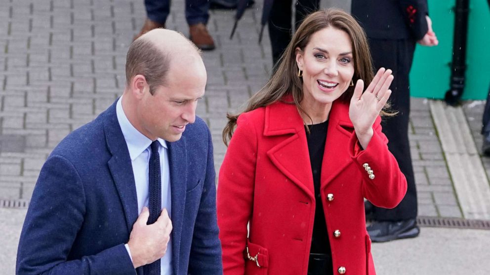 Prince William and Kate travel to Anglesey in Wales, where ...