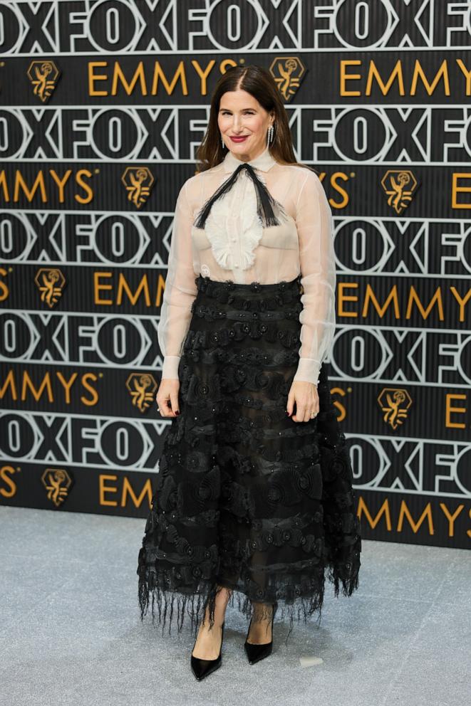 PHOTO: Kathryn Hahn attends the 75th Primetime Emmy Awards at Peacock Theater, Jan. 15, 2024, in Los Angeles.