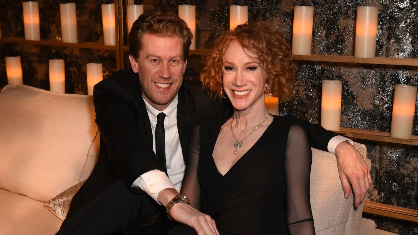 PHOTO: In this Sept. 22, 2019 file photo, Randy Bick, left, and Kathy Griffin attend HBO's Official 2019 Emmy After Party in Los Angeles.