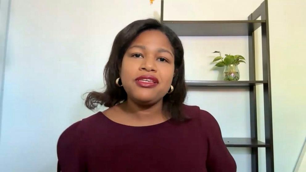 PHOTO: Katie Chesnok, a mom of four, talks to ABC News about why she follows the “moneymaxxing” trend.