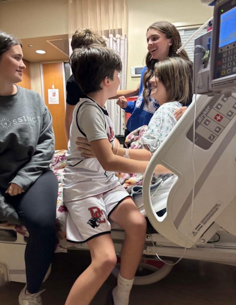 PHOTO: Katie Harris was taken to Owensboro Health Regional Hospital and treated for ventricular tachycardia, before she was transferred to the University of Kentucky Albert B. Chandler Hospital for further treatment.