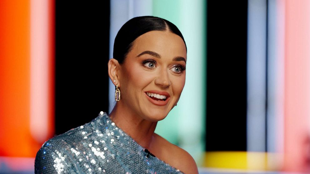 PHOTO: Katy Perry appears in this screen grab from an interview with "Good Morning America."