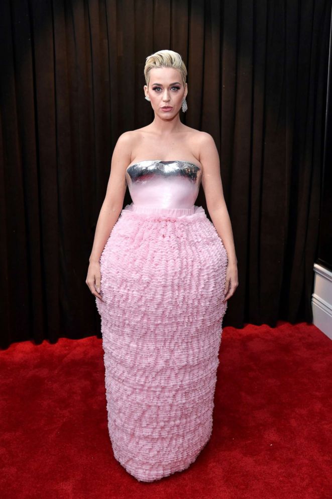 Katy Perry attends the 61st Annual GRAMMY Awards at Staples Center on Feb. 10, 2019 in Los Angeles.