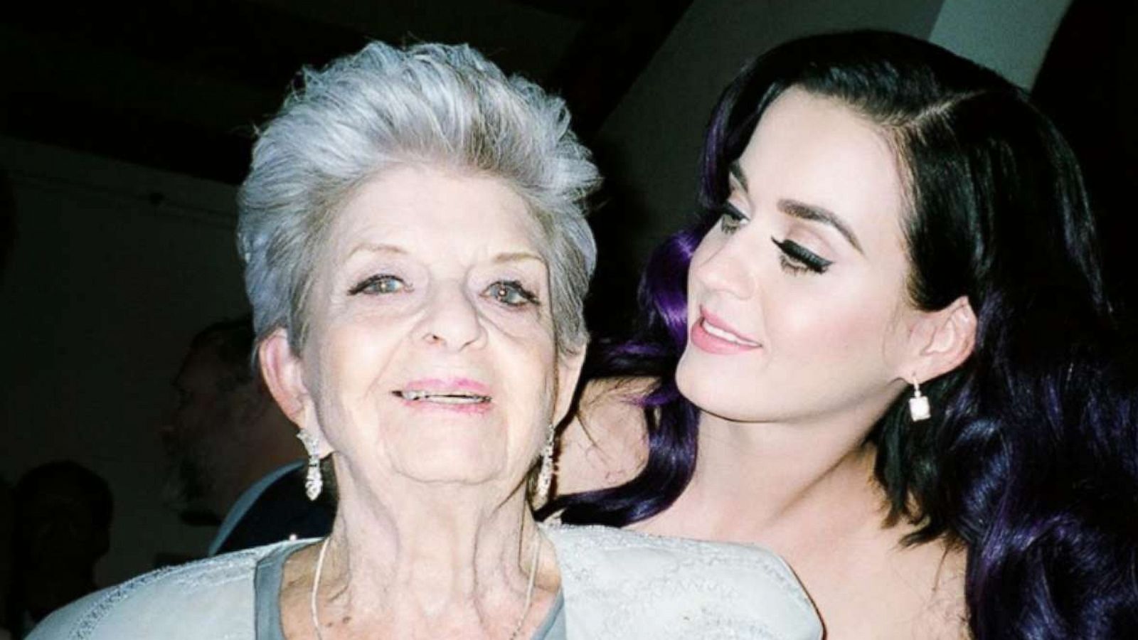 PHOTO: Katy Perry posted this photo with her grandmother to announce her passing, March 9, 2020.