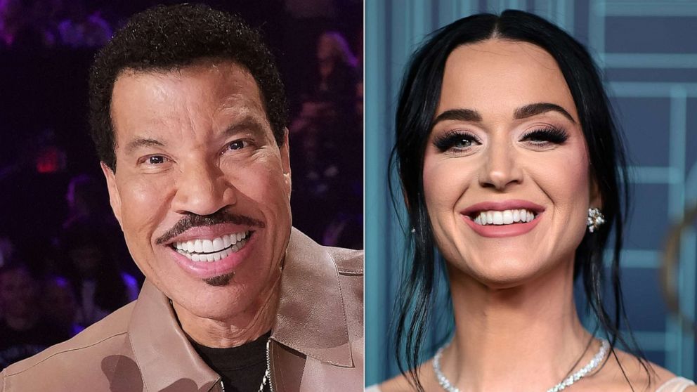 PHOTO: Lionel Ritchie and Katy Perry.