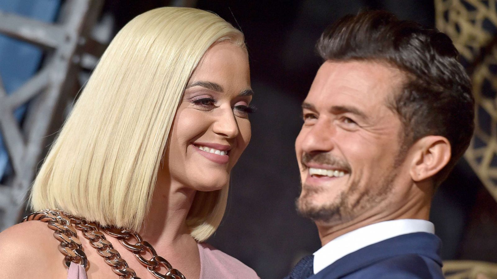 PHOTO: Katy Perry and Orlando Bloom attend the LA Premiere of Amazon's "Carnival Row" at TCL Chinese Theatre on Aug. 21, 2019 in Hollywood, Calif.