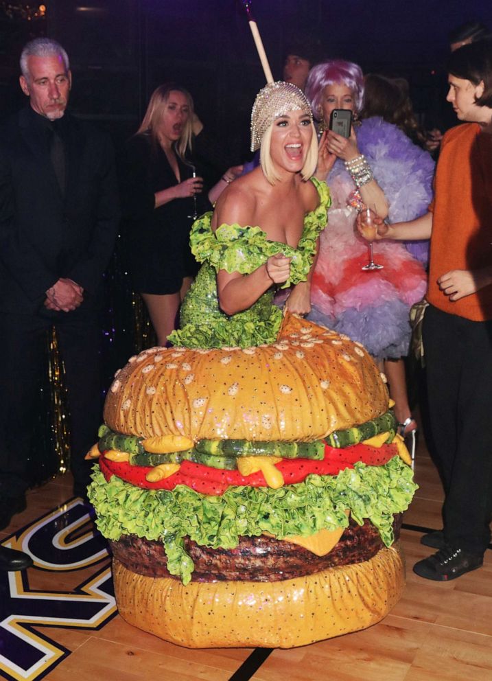 Katy Perry reveals which look was easier to walk in at Met Gala -- the