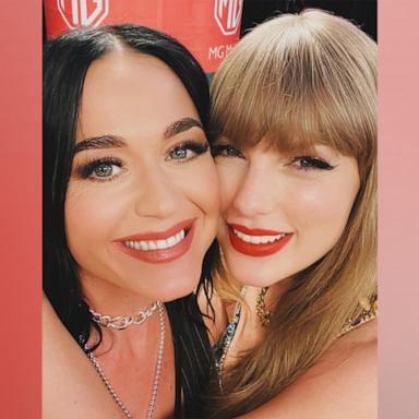 PHOTO: Katy Perry and Taylor Swift smile in this selfie Perry shared on Instagram.
