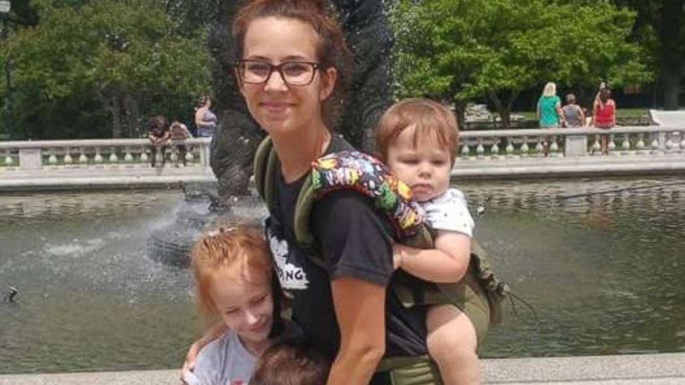 PHOTO: Kayla Roussin, 27, of Michigan, wrote a Facebook post about being a stay-at-home mom that resonated with thousands of women. 