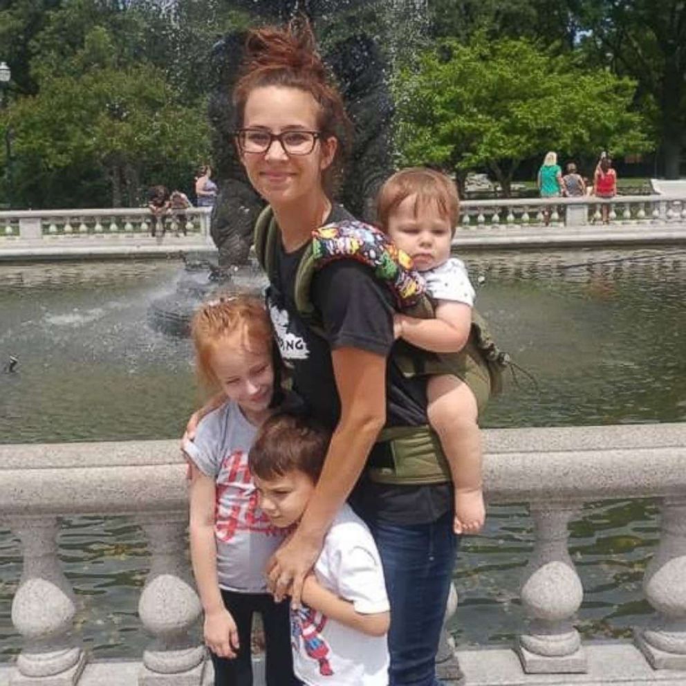 PHOTO: Kayla Roussin, 27, of Michigan, wrote a Facebook post about being a stay-at-home mom that resonated with thousands of women. 