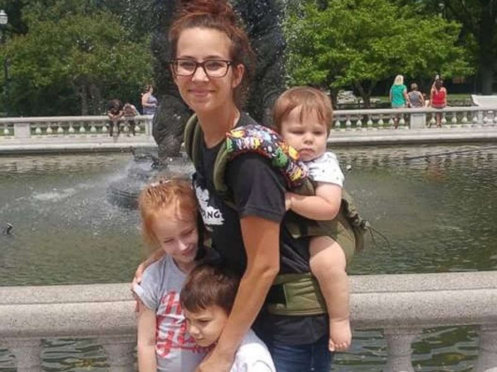PHOTO: Kayla Roussin, 27, of Michigan, wrote a Facebook post about being a stay-at-home mom that resonated with thousands of women.