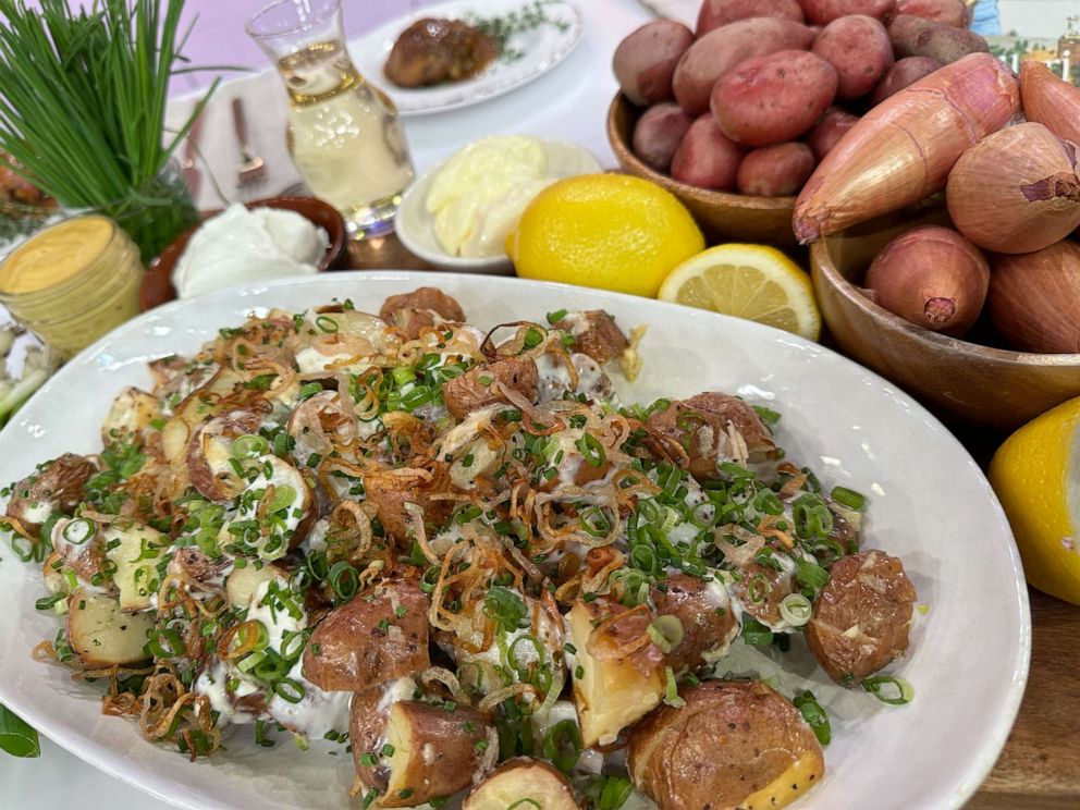 PHOTO: A platter of Kristin Cavallari's potato dish.