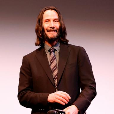 PHOTO: In this March 1,3 2023, file photo, Keanu Reeves introduces a Special Screening of 