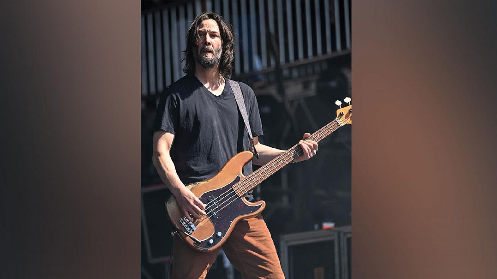 PHOTO: Keanu Reeves of Dogstar performs on Day 2 of BottleRock Napa Valley Music Festival at Napa Valley Expo on May 27, 2023, in Napa, Calif.