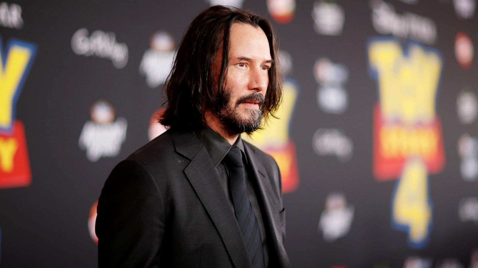 PHOTO: Actor Keanu Reeves attends the premiere for "Toy Story 4" in Los Angeles, June 11, 2019.