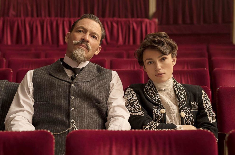 PHOTO: Dominic West and Keira Knightley in a scene from 'Colette'. 