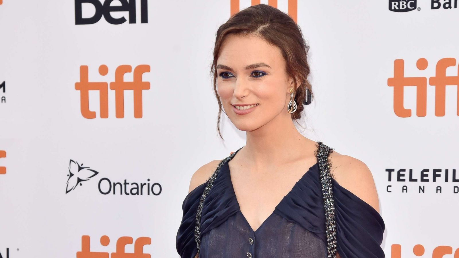 PHOTO: Keira Knightley attends the "Colette" premiere at the Toronto International Film Festival, in Canada, Sept. 11, 2018.