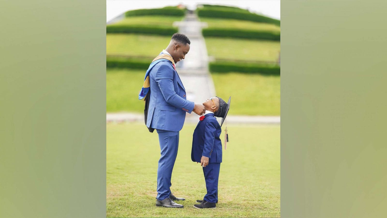 PHOTO: Keisland Smalls and his 4-year-old son, Aiden Smalls, share a special bond.