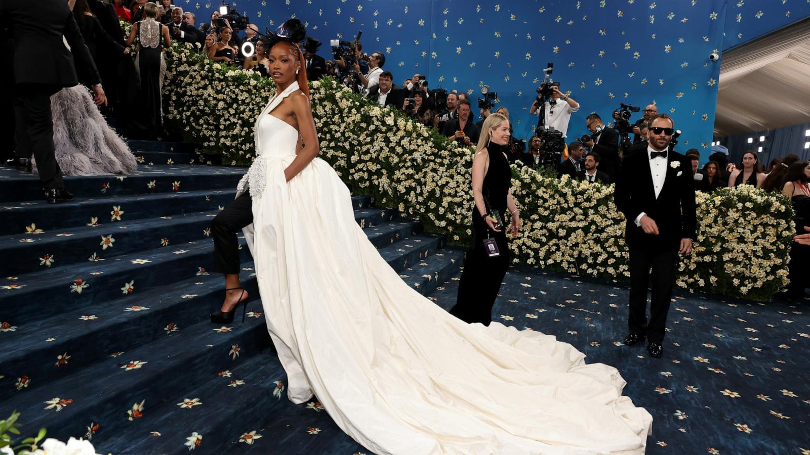 PHOTO: Keke Palmer attends the 2025 Met Gala Celebrating "Superfine: Tailoring Black Style" at Metropolitan Museum of Art on May 05, 2025 in New York City.