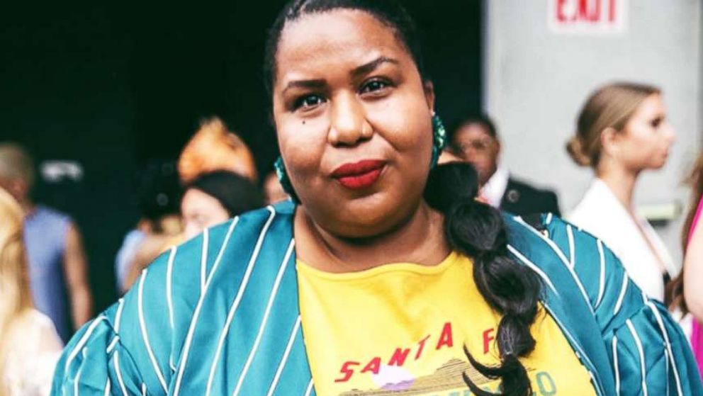 Kellie Brown, a fashion beauty and travel blogger and major influencer in the industry, is inspiring with her epic hashtag, "fatatfashionweek."