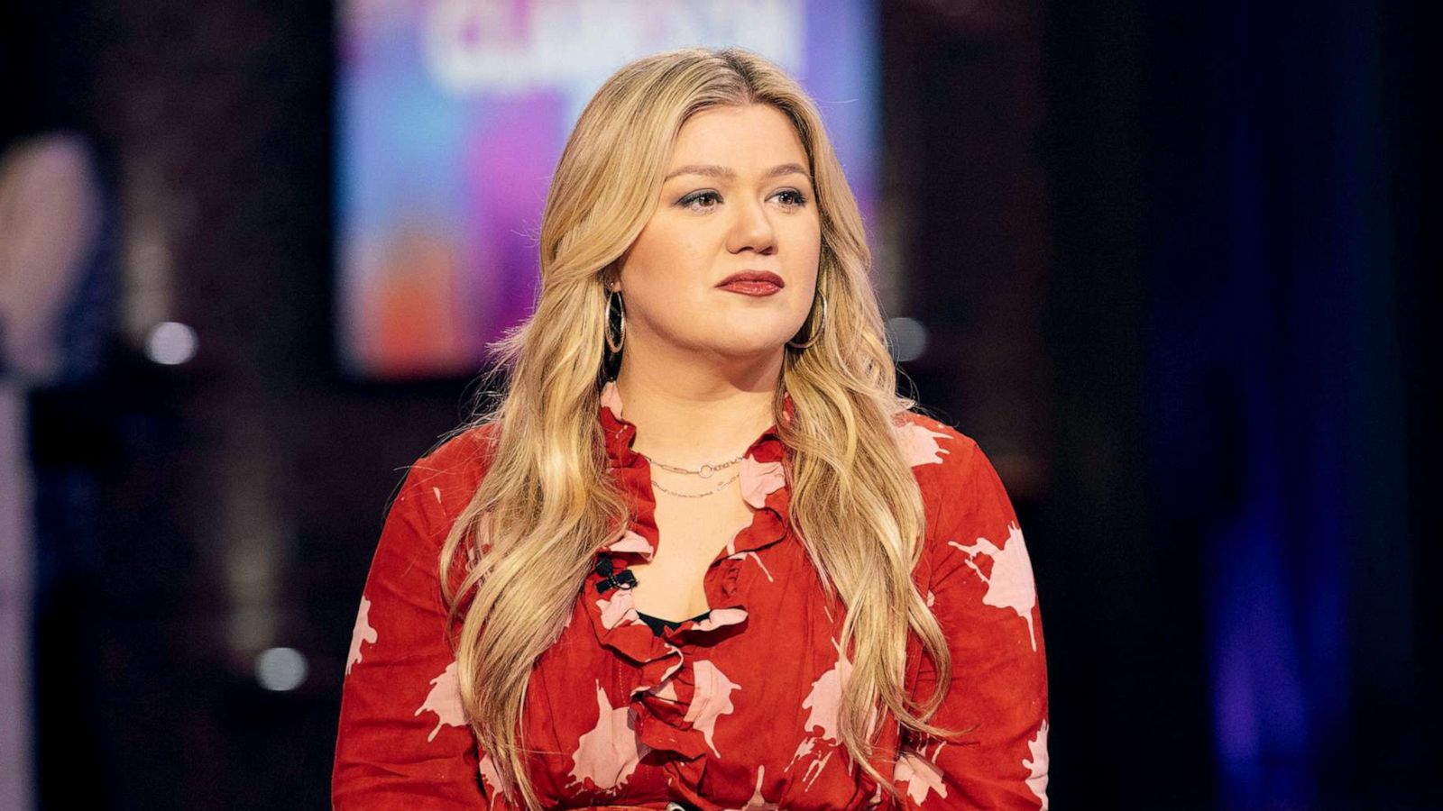 PHOTO: Kelly Clarkson is pictured on set of "The Kelly Clarkson Show."