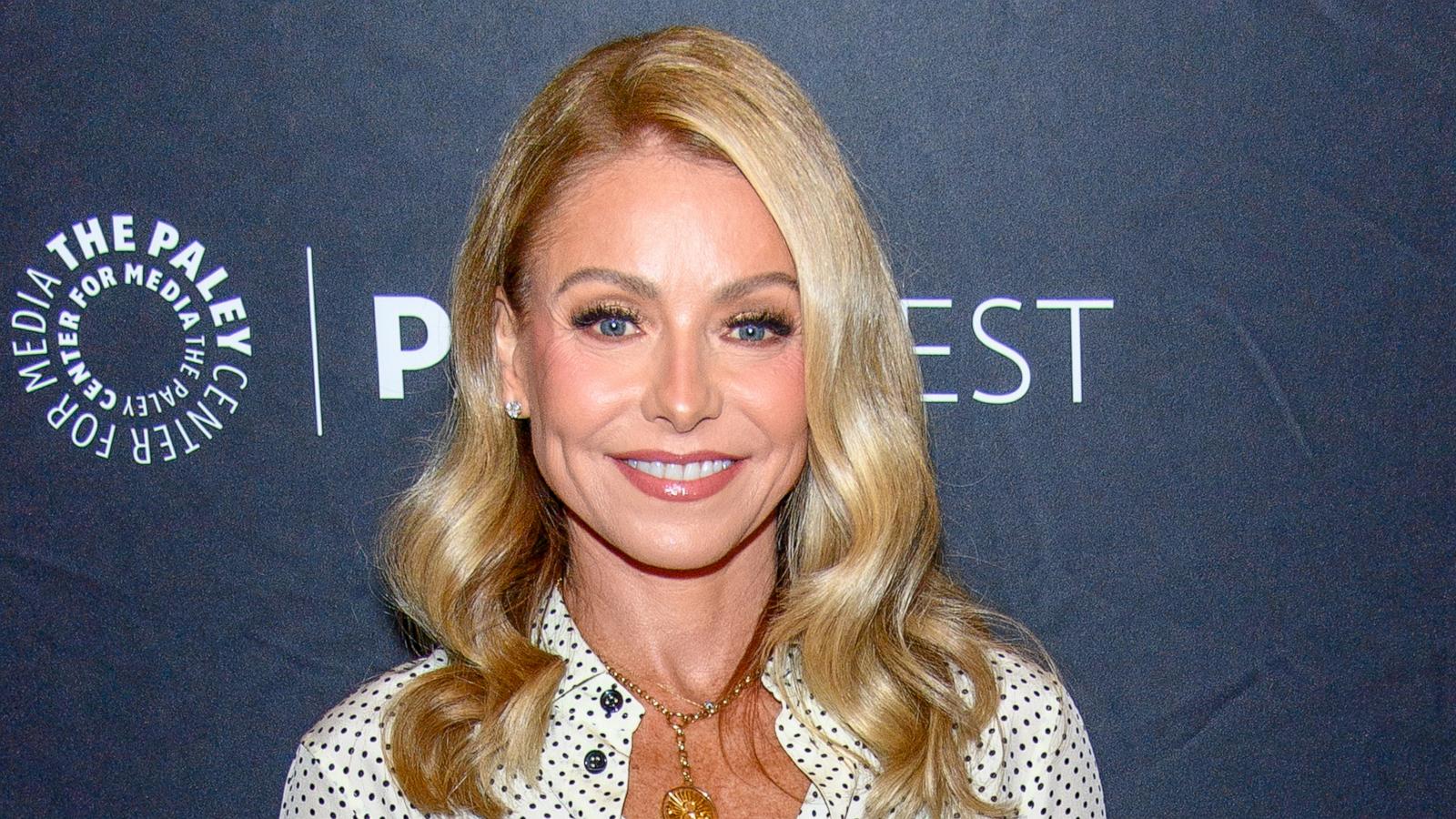 PHOTO: Kelly Ripa attends "Live with Kelly and Mark" at PaleyFest NY 2023 at The Paley Museum on October 11, 2023 in New York City.