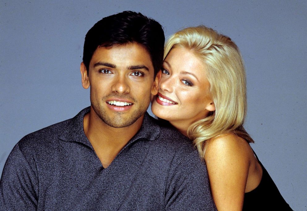 PHOTO: Kelly Ripa and Mark Consuelos in a scene from  "All My Children," 1996.