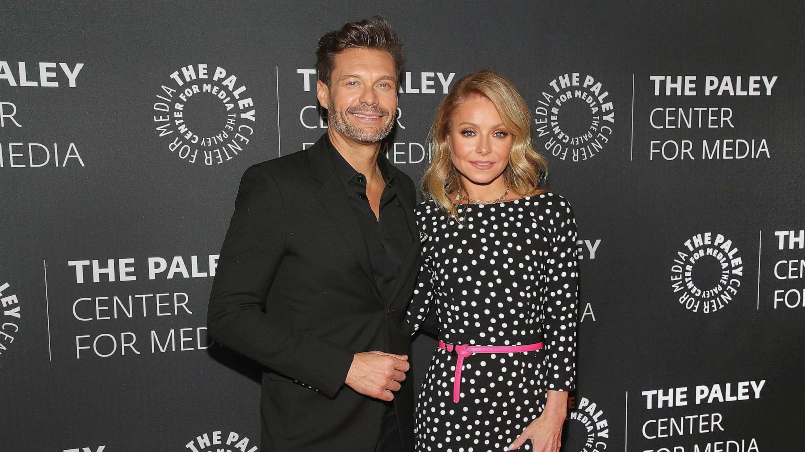 PHOTO: Ryan Seacrest and Kelly Ripa attend The Paley Center For Media Presents: An Evening with "Live with Kelly and Ryan" at Paley Center For Media, March 4, 2020, in New York City.