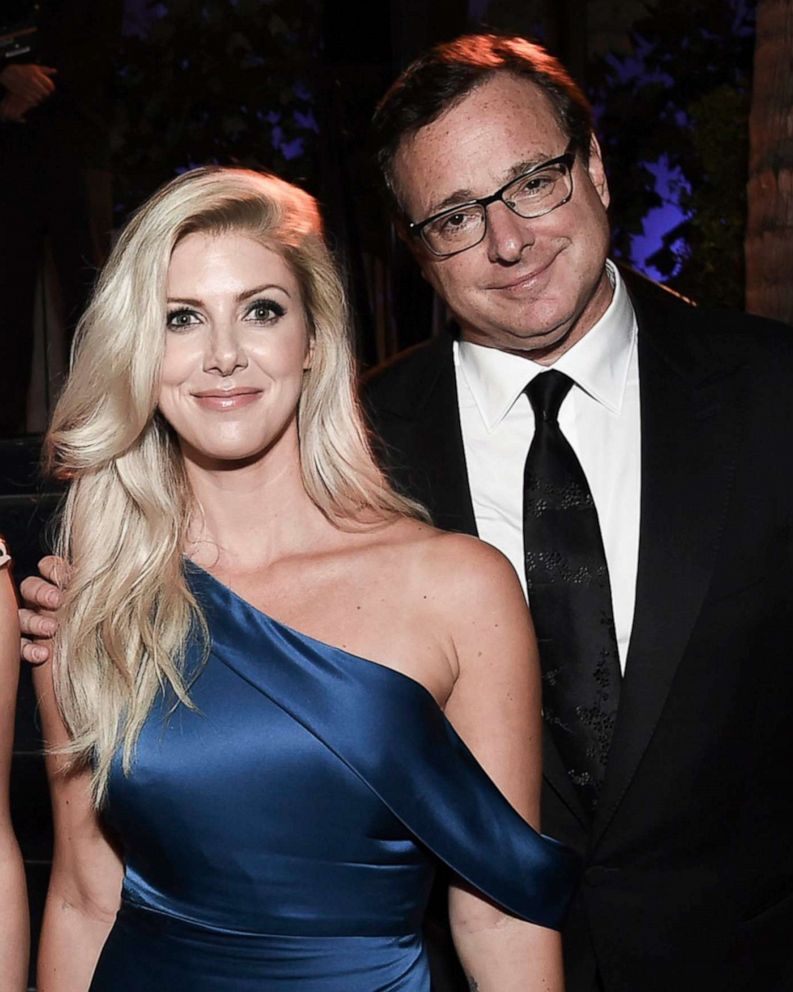 PHOTO: Kelly Rizzo and Bob Saget attend the Governors Ball during night one of the Television Academy's Creative Arts Emmy Awards in Los Angeles, Sept. 8, 2018.